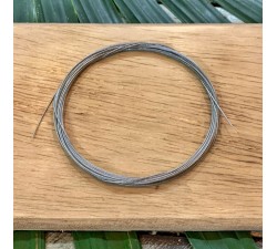 4 Mètres de fil câblé gris