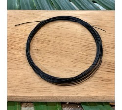 1 Mètre de fil câblé noir